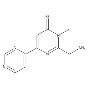 2-Aminomethyl-1-methyl-1H-[4,4']bipyrimidinyl-6-one Structure
