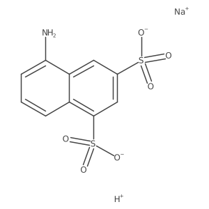 5-Aminonaphthalene-1,3-disulfonic acid xsodium salt结构式