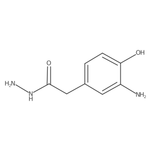 2-(3-Amino-4-hydroxyphenyl)acetohydrazide Structure