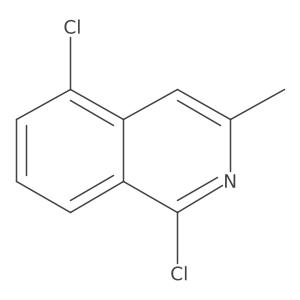 1,5-Dichloro-3-methylisoquinoline Structure