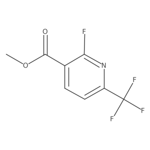 Methyl 2-fluoro-6-(trifluoromethyl)nicotinate Structure