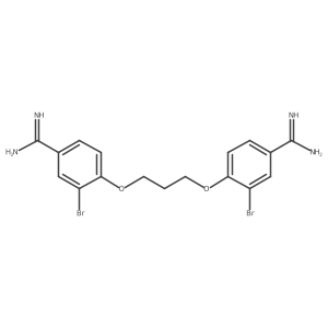 Dibromopropamidine-d6 Dihydrochloride结构式