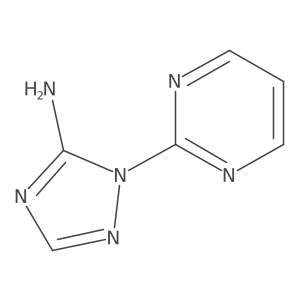 1-(pyrimidin-2-yl)-1H-1,2,4-triazol-5-amine Structure