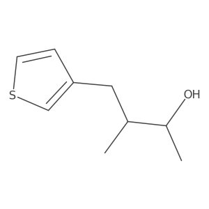 3-Methyl-4-(thiophen-3-yl)butan-2-ol Structure