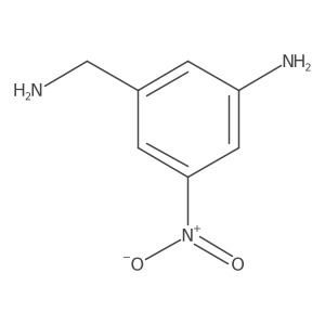 3-(Aminomethyl)-5-nitroaniline Structure