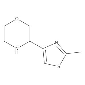 3-(2-Methylthiazol-4-Yl)Morpholine Structure