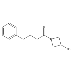 1-(3-Aminoazetidin-1-yl)-4-phenylbutan-1-one Structure