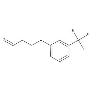 4-[3-(Trifluoromethyl)phenyl]butanal Structure