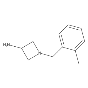 1-[(2-Methylphenyl)methyl]azetidin-3-amine Structure