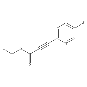 (5-Fluoro-pyridin-2-yl)-propynoic acid ethyl ester结构式