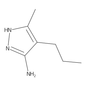 CCCc1c(N)n[nH]c1C结构式