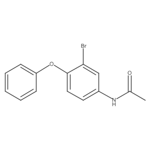 N-(3-bromo-4-phenoxyphenyl)acetamide Structure