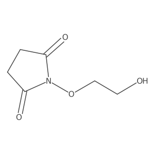 Poly(oxy-1,2-ethanediyl), I+/--(2,5-dioxo-1-pyrrolidinyl)-I-hydroxy- Structure