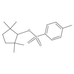 2,2,5,5-Tetramethylcyclopentyl 4-methylbenzene-1-sulfonate Structure