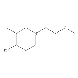 1-(2-Methoxyethyl)-3-methylpiperidin-4-ol Structure