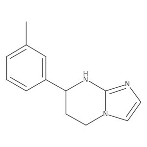7-(3-methylphenyl)-5H,6H,7H,8H-imidazo[1,2-a]pyrimidine结构式