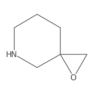 1-Oxa-5-azaspiro[2.5]octane结构式