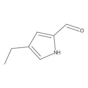 4-Ethyl-1H-pyrrole-2-carbaldehyde结构式