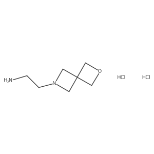 2-(2-Oxa-6-azaspiro[3.3]heptan-6-yl)ethanamine dihydrochloride结构式