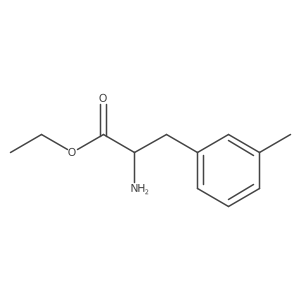 ethyl (2S)-2-amino-3-(3-methylphenyl)propanoate Structure