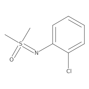[(2-Chlorophenyl)imino]dimethyl-lambda6-sulfanone结构式