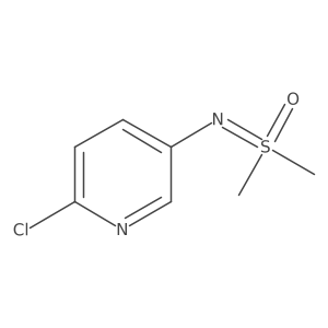 (6-Chloropyridin-3-yl)imino-dimethyl-oxo-lambda6-sulfane结构式
