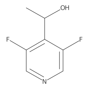 (1S)-1-(3,5-Difluoropyridin-4-yl)ethanol Structure