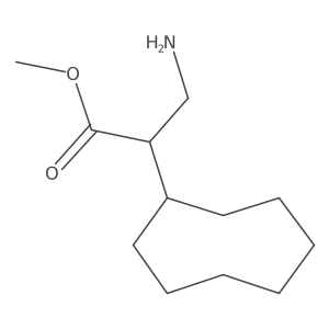 Methyl 3-amino-2-cyclooctylpropanoate Structure