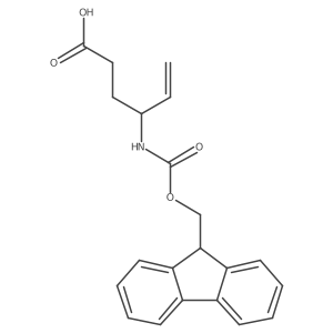 4-({[(9H-fluoren-9-yl)methoxy]carbonyl}amino)hex-5-enoic acid Structure