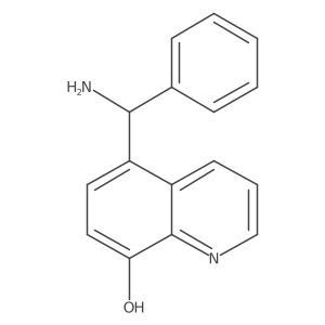 5-[Amino(phenyl)methyl]quinolin-8-ol Structure