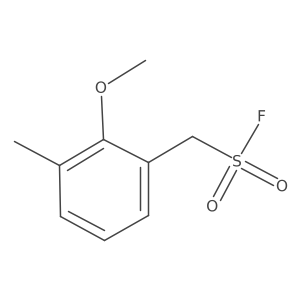 (2-Methoxy-3-methylphenyl)methanesulfonyl fluoride Structure