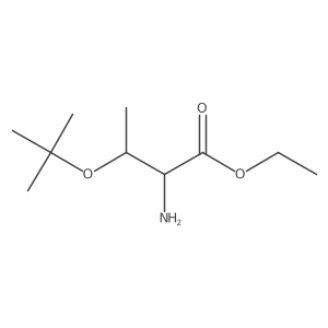 ethyl (2R,3S)-2-amino-3-(tert-butoxy)butanoate Structure