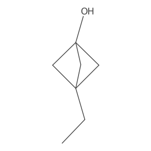 3-Ethylbicyclo[1.1.1]pentan-1-ol Structure