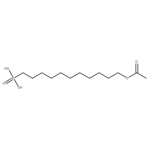 11-Acetyloxyundecylphosphonic acid结构式