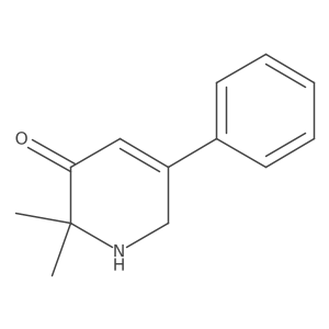 2,2-dimethyl-5-phenyl-1,6-dihydro-3(2H)-pyridinone Structure