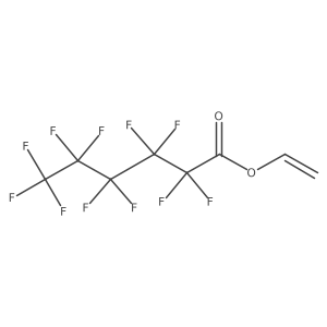 Ethenyl undecafluorohexanoate结构式