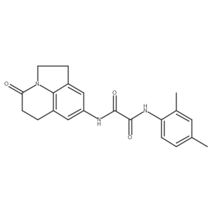 N1-(2,4-dimethylphenyl)-N2-(4-oxo-2,4,5,6-tetrahydro-1H-pyrrolo[3,2,1-ij]quinolin-8-yl)oxalamide Structure