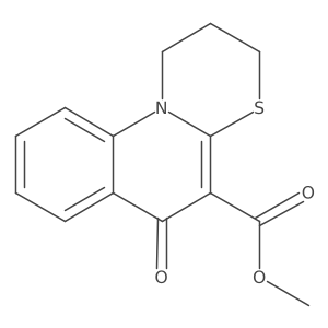 methyl 6-oxo-1H,2H,3H,6H-[1,3]thiazino[3,2-a]quinoline-5-carboxylate Structure