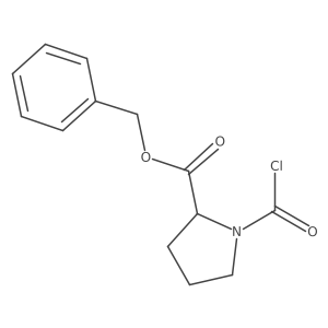 1-(Chlorocarbonyl)-L-proline phenylmethyl ester Structure