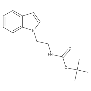 CC(C)(C)OC(=O)NCCn1ccc2ccccc21结构式