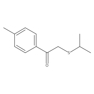2-(Isopropylthio)-1-(p-tolyl)ethan-1-one Structure