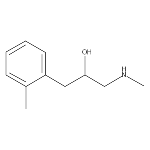 2-Methyl-alpha-[(methylamino)methyl]benzeneethanol Structure