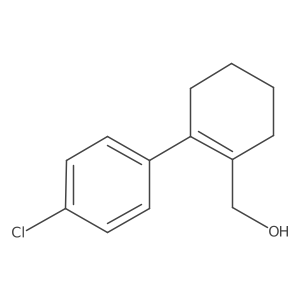 (2-(4-Chlorophenyl)cyclohex-1-enyl)methanol Structure