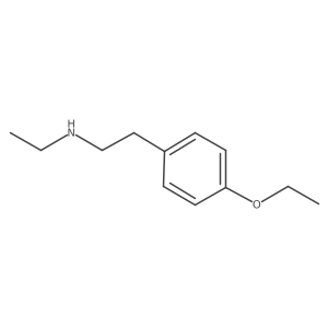 [2-(4-Ethoxyphenyl)ethyl](ethyl)amine结构式