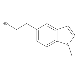 2-(1-Methylindol-5-yl)ethanol结构式