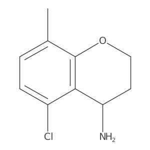 5-Chloro-8-methylchroman-4-amine结构式