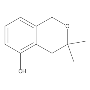 3,3-Dimethylisochroman-5-ol Structure