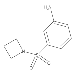 3-(Azetidin-1-ylsulfonyl)aniline Structure