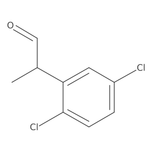 2-(2,5-Dichlorophenyl)propanal结构式