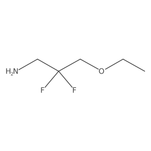 3-Ethoxy-2,2-difluoropropan-1-amine Structure